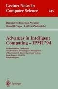 Advances in Intelligent Computing - IPMU '94