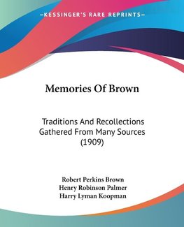 Memories Of Brown