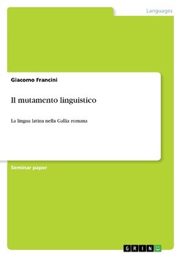 Il mutamento linguistico