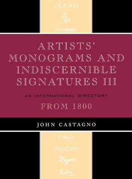 Artists' Monograms and Indiscernible Signatures III