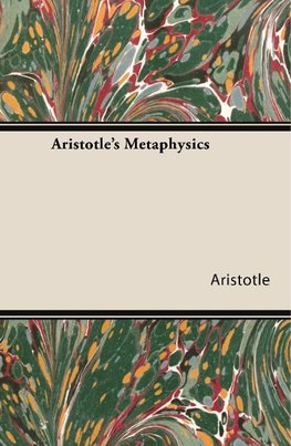 Aristotle's Metaphysics