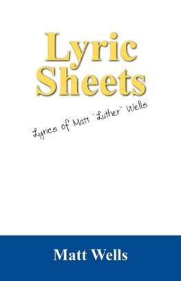 Lyric Sheets