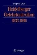 Heidelberger Gelehrtenlexikon 1933-1986