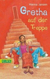 Gretha auf der Treppe