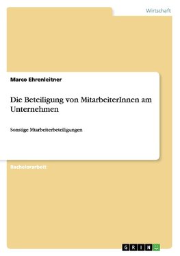 Die Beteiligung von MitarbeiterInnen am Unternehmen