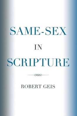 Same-Sex in Scripture