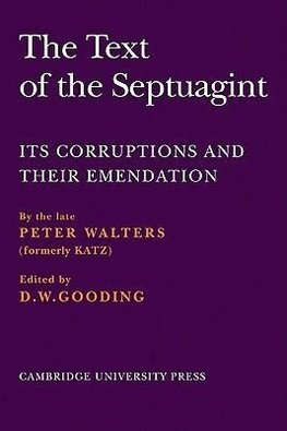 The Text of the Septuagint