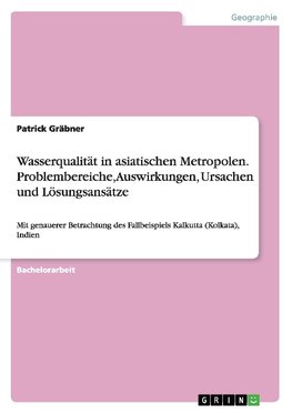 Wasserqualität in asiatischen Metropolen. Problembereiche, Auswirkungen, Ursachen und Lösungsansätze