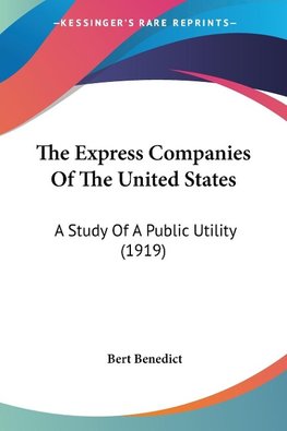 The Express Companies Of The United States