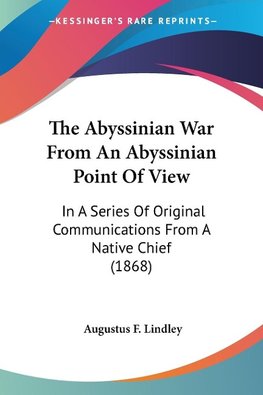 The Abyssinian War From An Abyssinian Point Of View