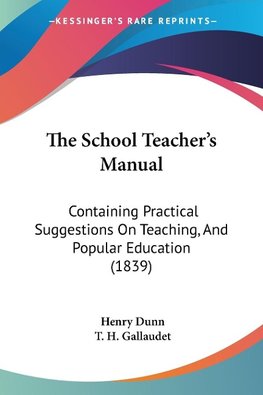 The School Teacher's Manual