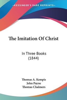 The Imitation Of Christ