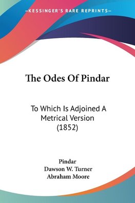 The Odes Of Pindar