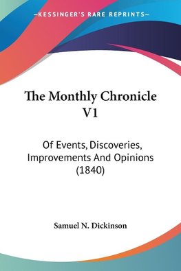 The Monthly Chronicle V1