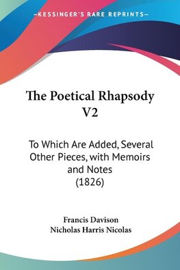 The Poetical Rhapsody V2