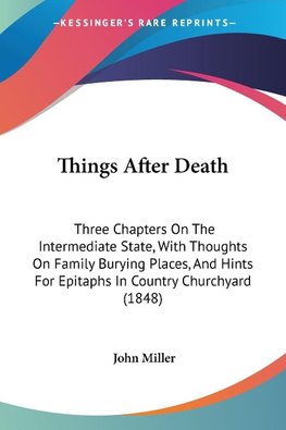 Things After Death