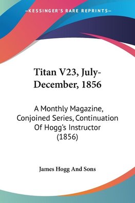 Titan V23, July-December, 1856