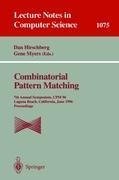 Combinatorial Pattern Matching