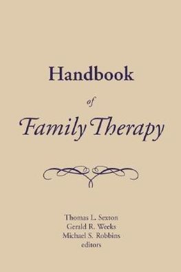 Robbins, M: Handbook of Family Therapy