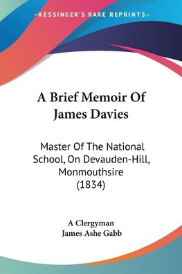 A Brief Memoir Of James Davies