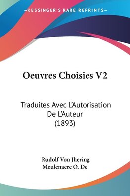 Oeuvres Choisies V2