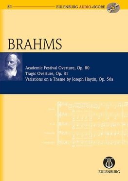 Akademische Festouvertüre, Tragische Ouvertüre, Haydn-Variationen op. 80, 81, 56a