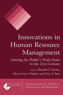 Sistare, H: Innovations in Human Resource Management