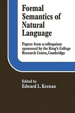 Formal Semantics of Natural Language