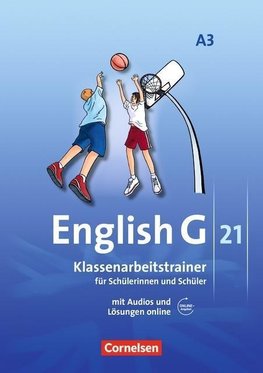 English G 21. Ausgabe A 3. Klassenarbeitstrainer mit Audios und Lösungen online