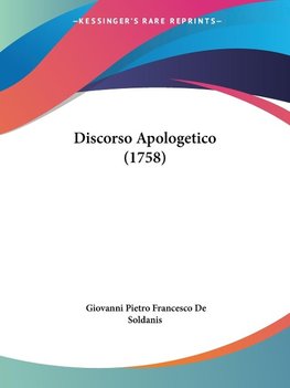 Discorso Apologetico (1758)