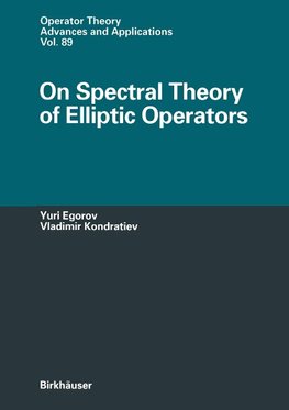 On Spectral Theory of Elliptic Operators