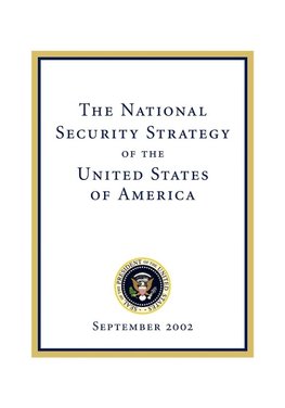 The National Security Strategy of the United States of America