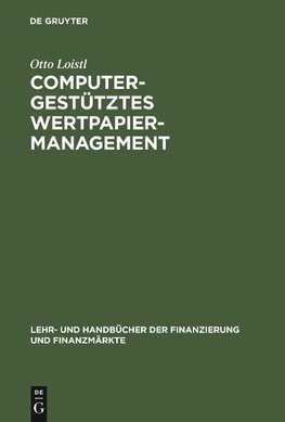 Computergestütztes Wertpapiermanagement