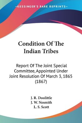 Condition Of The Indian Tribes