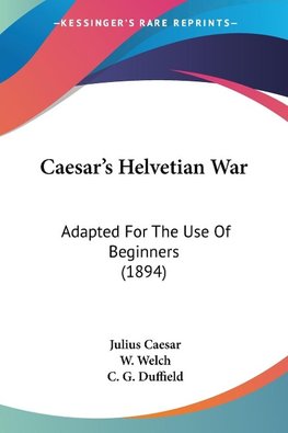 Caesar's Helvetian War