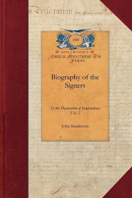 Biography of the Signers V2