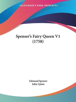 Spenser's Fairy Queen V1 (1758)