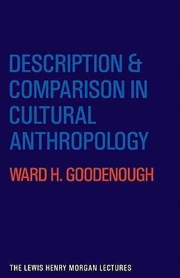 Description and Comparison in Cultural Anthropology