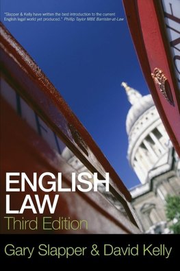 Slapper, G: English Law