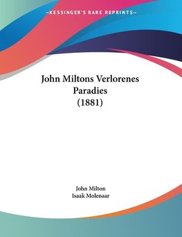 John Miltons Verlorenes Paradies (1881)