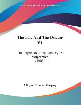 The Law And The Doctor V1