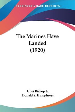 The Marines Have Landed (1920)