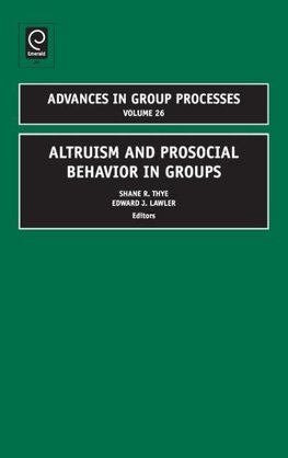 Altruism and Prosocial Behaviour in Groups