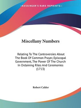 Miscellany Numbers