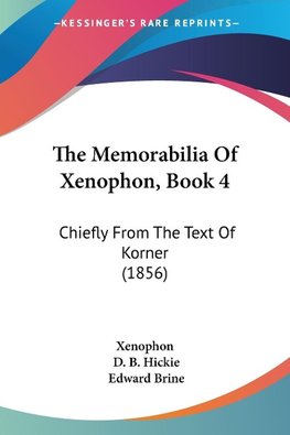 The Memorabilia Of Xenophon, Book 4