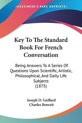 Key To The Standard Book For French Conversation