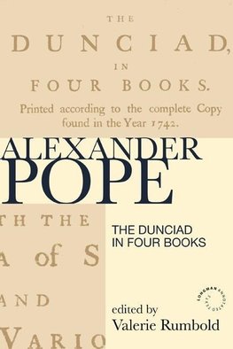 Rumbold, V: Dunciad in Four Books