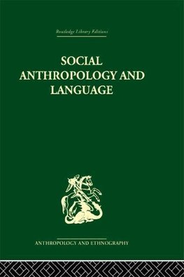 Ardener, E: Social Anthropology and Language