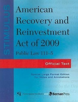 Stimulus American Recovery and Reinvestment Act of 2009