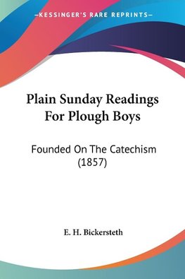 Plain Sunday Readings For Plough Boys